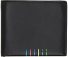 PS by Paul Smith Black Signature Stripe Wallet