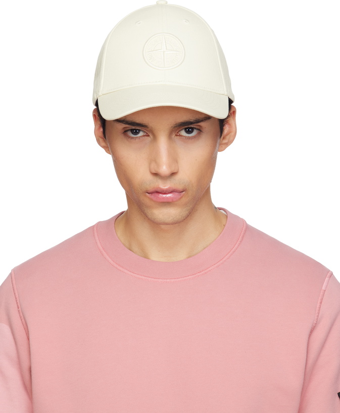 Photo: Stone Island Off-White 9100013 Cotton Reps Cap