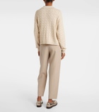 Brunello Cucinelli Cable-knit cotton-blend sweater
