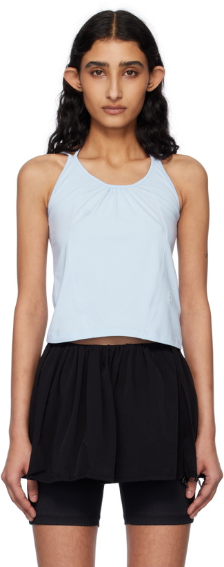 Photo: Kijun Blue Double Strap Tank Top