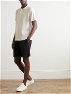 Oliver Spencer - Tabley Waffle-Knit Stretch Organic Cotton Polo Shirt - Neutrals