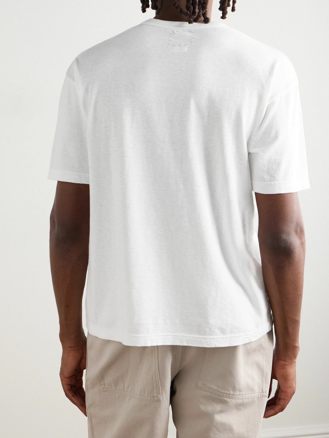 Visvim - Logo-Print Cotton-Jersey T-Shirt - White Visvim