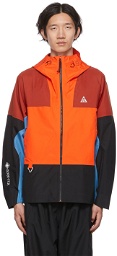 Nike Orange ACG Chain of Craters Jacket
