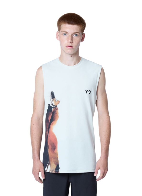 Photo: Y-3 Logo Motif Tank Top