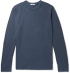 James Perse - Loopback Supima Cotton-Jersey Sweatshirt - Blue