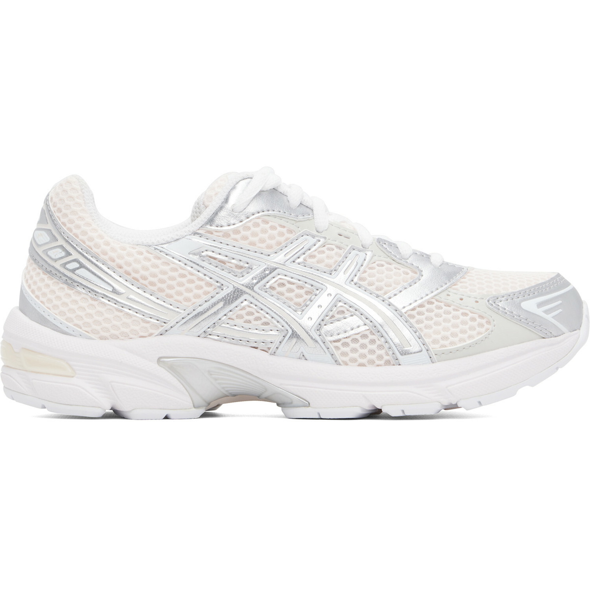 ASICS Pink & Silver Gel-1130 Sneakers