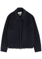 Oliver Spencer Arlington Wool-blend Bomber Jacket
