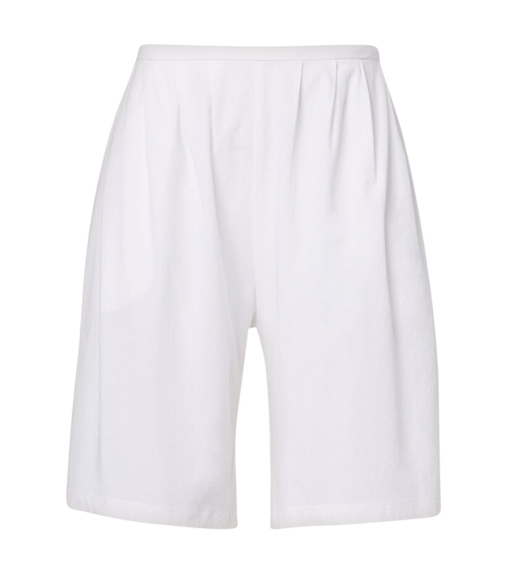 Photo: Khaite Poppy cotton Bermuda shorts