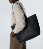 The Row Hector leather tote bag