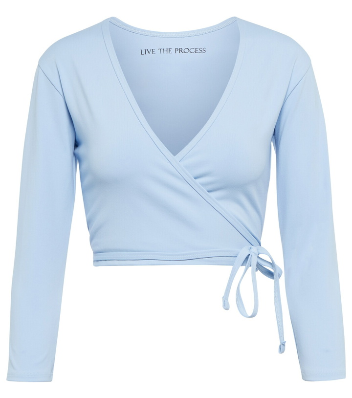 Photo: Live The Process - Zen wrap cardigan