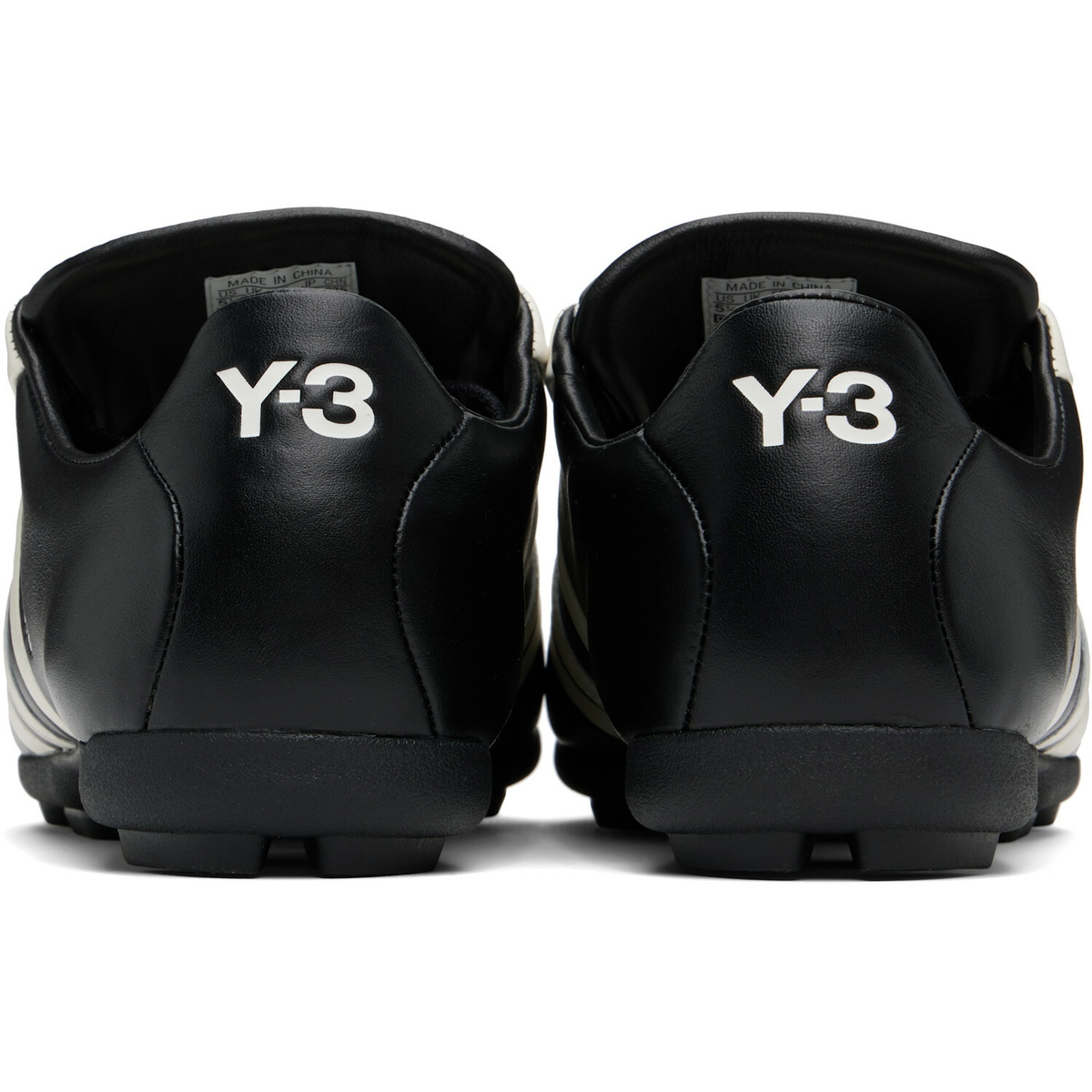 Y-3 Black & White Field Sneakers