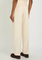 DRÔLE DE Monsieur Pantalon Golfeur Logo-embroidered Woven Trousers Off White