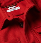 Freemans Sporting Club - Wool-Blend Shirt Jacket - Men - Red