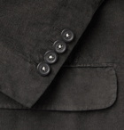 Massimo Alba - Black Cotton-Corduroy Suit - Black