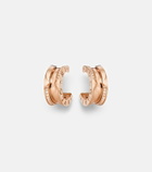 Bvlgari B.zero1 18kt rose gold earrings with diamonds