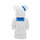 Medicom STAY PUFT MARSHMALLOW MAN COSTUME Be@rbrick in White 400%