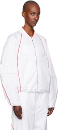 JACQUEMUS White Nike Edition NRG Track Jacket