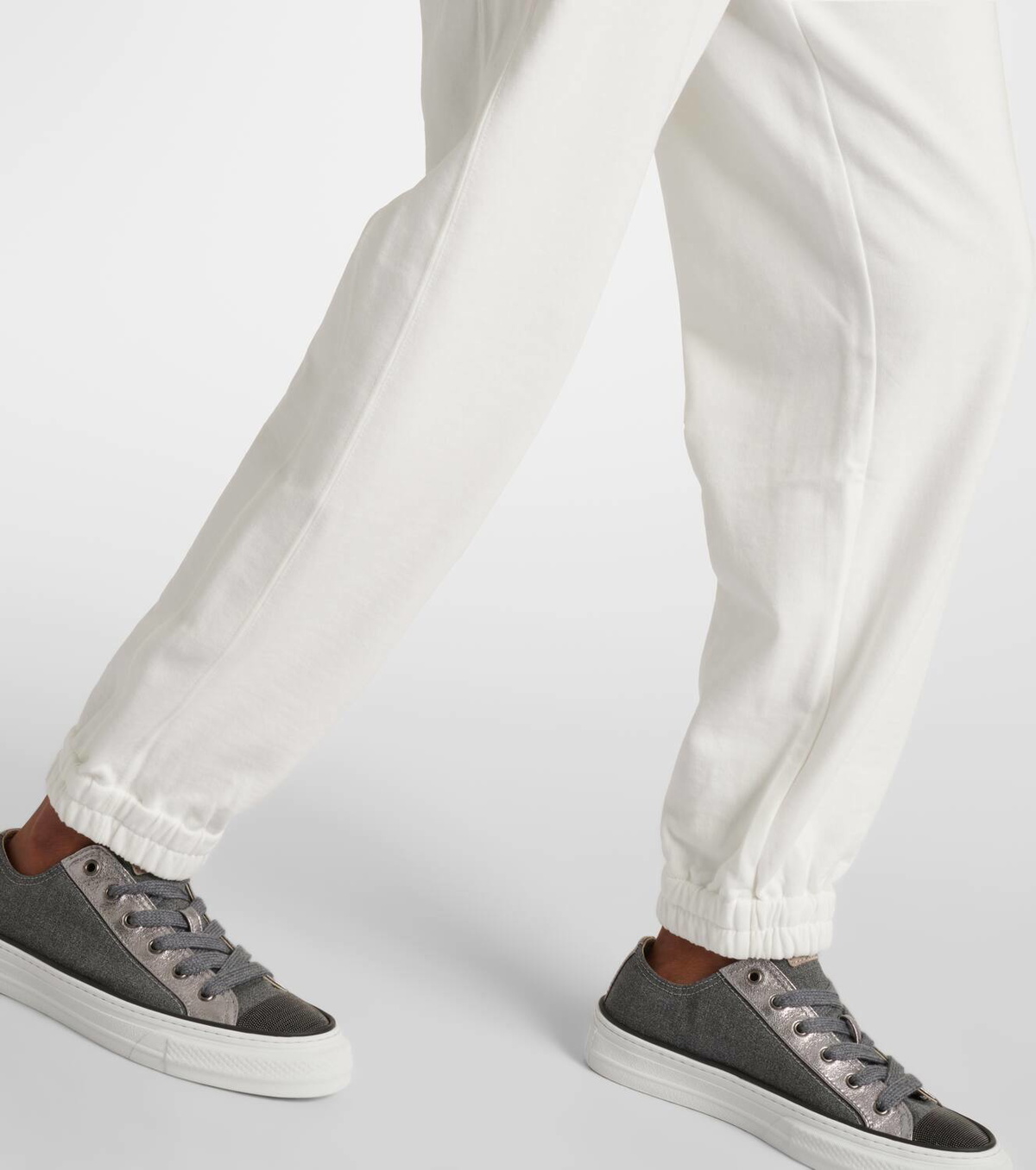 Brunello Cucinelli Cotton jersey sweatpants