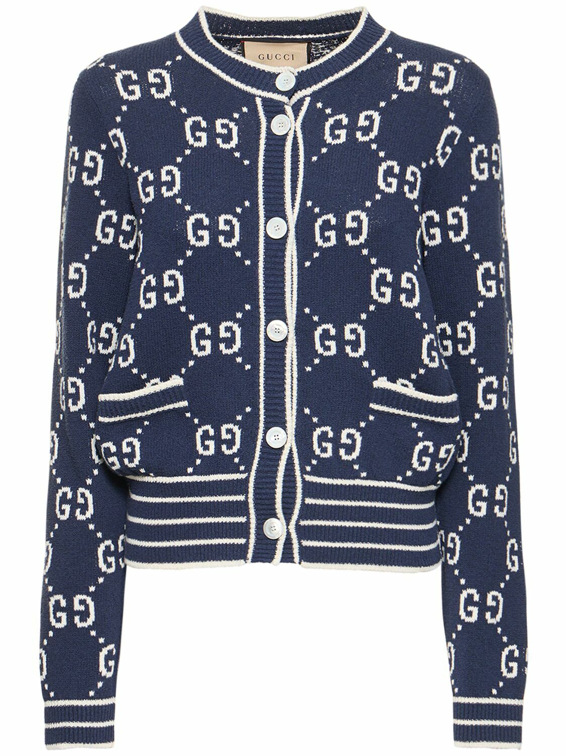 Gucci 2024 blue cardigan