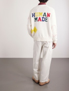 Human Made - Intarsia Wool-Blend Sweater - White