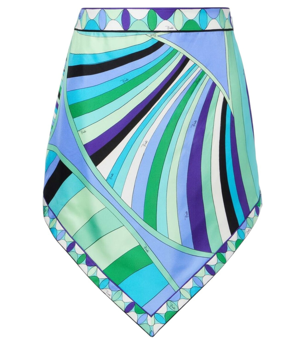 PUCCI Pink Onde-Print Eye Mask Emilio Pucci