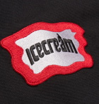 Palm Angels - ICECREAM Printed Loopback Cotton-Jersey Sweatshirt - Black