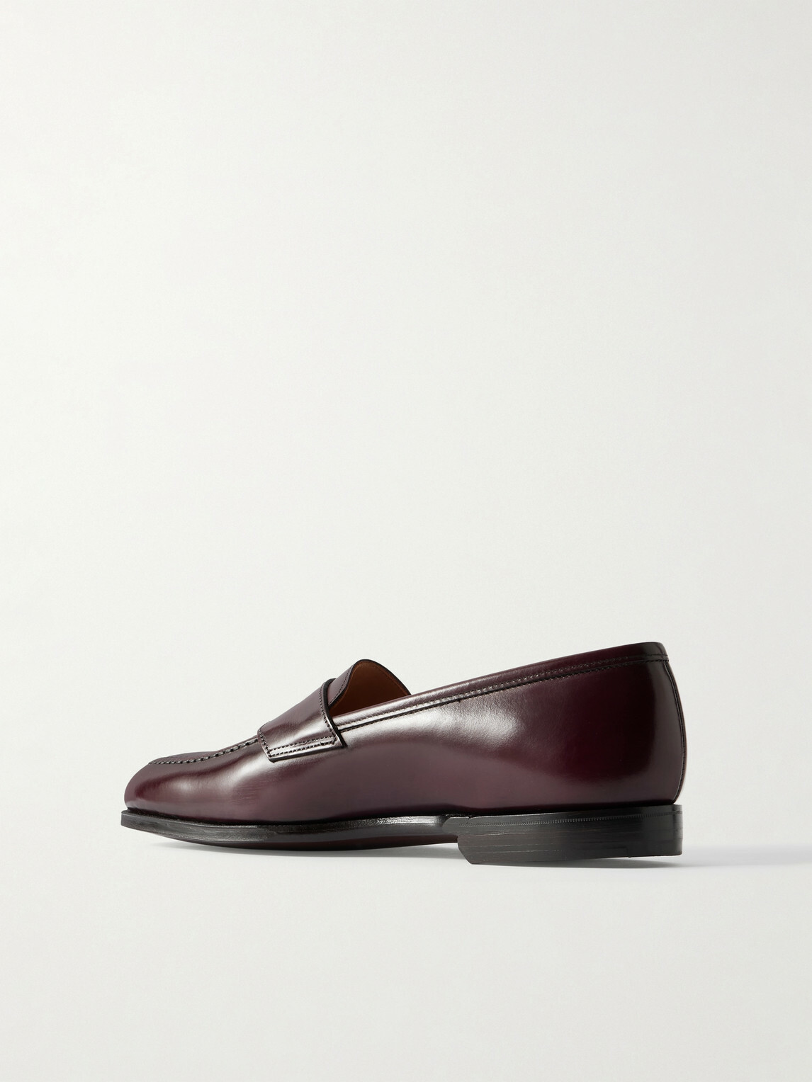 George Cleverley - Bradley II Leather Penny Loafers - Burgundy