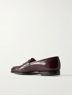George Cleverley - Bradley II Leather Penny Loafers - Burgundy