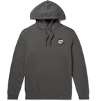 Outerknown - Printed Loopback Organic Cotton-Blend Jersey Hoodie - Gray