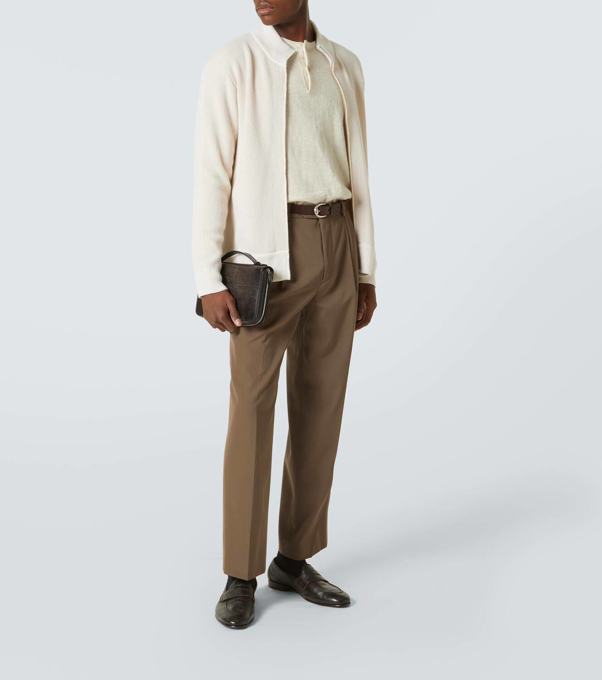 Berluti Un Jour Scritto leather briefcase