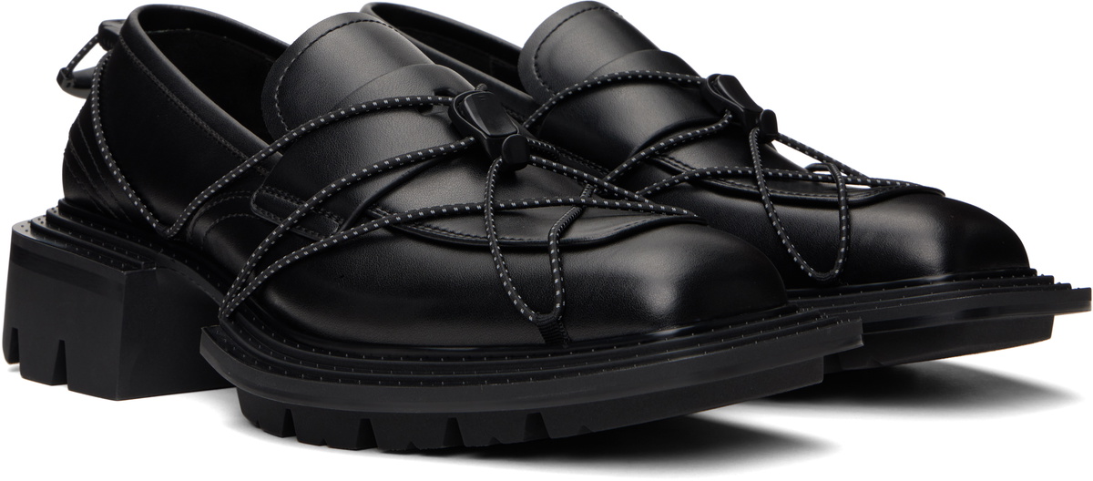 untitlab® Black Reel Loafers