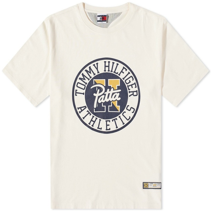 Photo: Tommy Jeans x Patta 008 T-Shirt in Ancient White