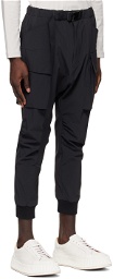 The Viridi-anne Black Belted Cargo Pants