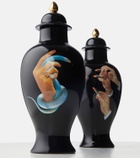 Seletti x Toiletpaper Hands with Snakes vase