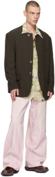 Magliano Brown Moquette Blazer