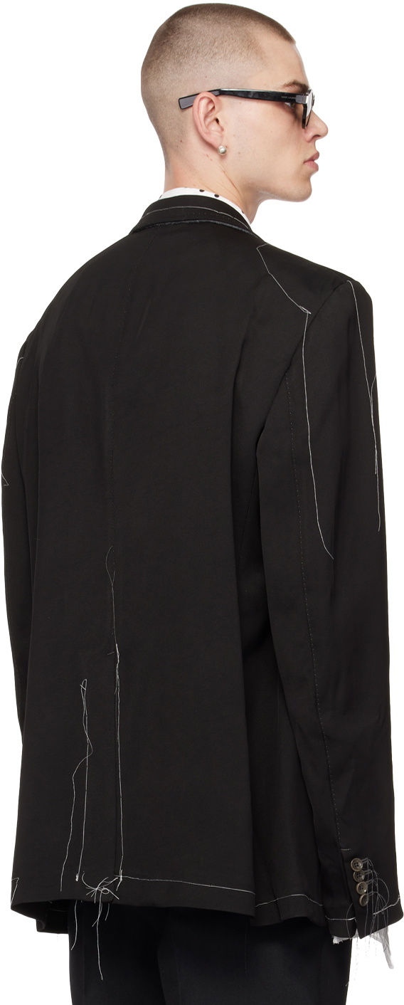 NICOLAS ANDREAS TARALIS Black Oversized Blazer Nicolas Andreas Taralis