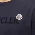 Moncler Men's Logo Badge T-Shirt in Navy