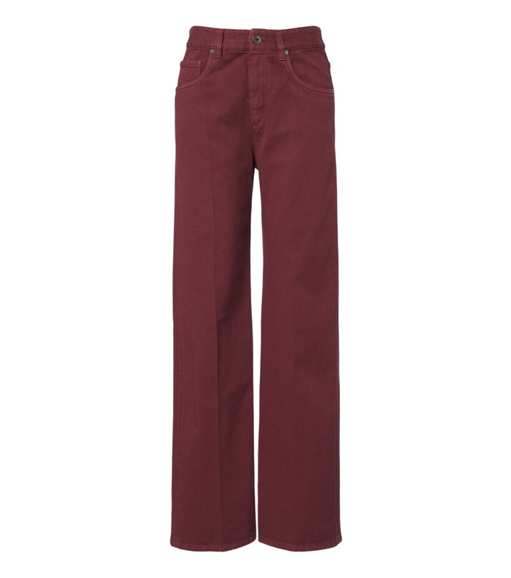 Photo: Brunello Cucinelli Monili straight jeans