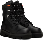 Heron Preston Black Military Boots