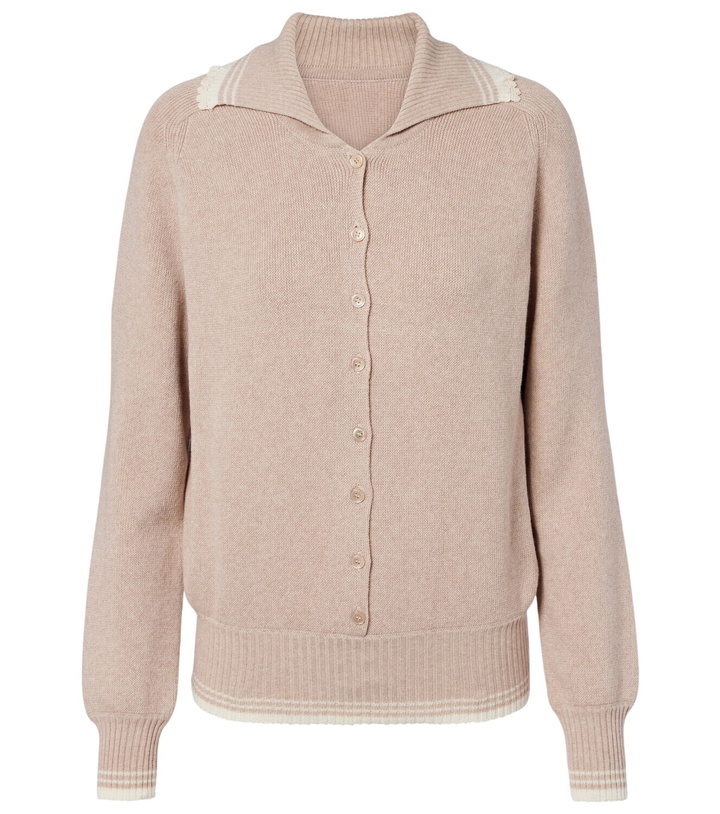 Photo: Magda Butrym Cotton and cashmere cardigan