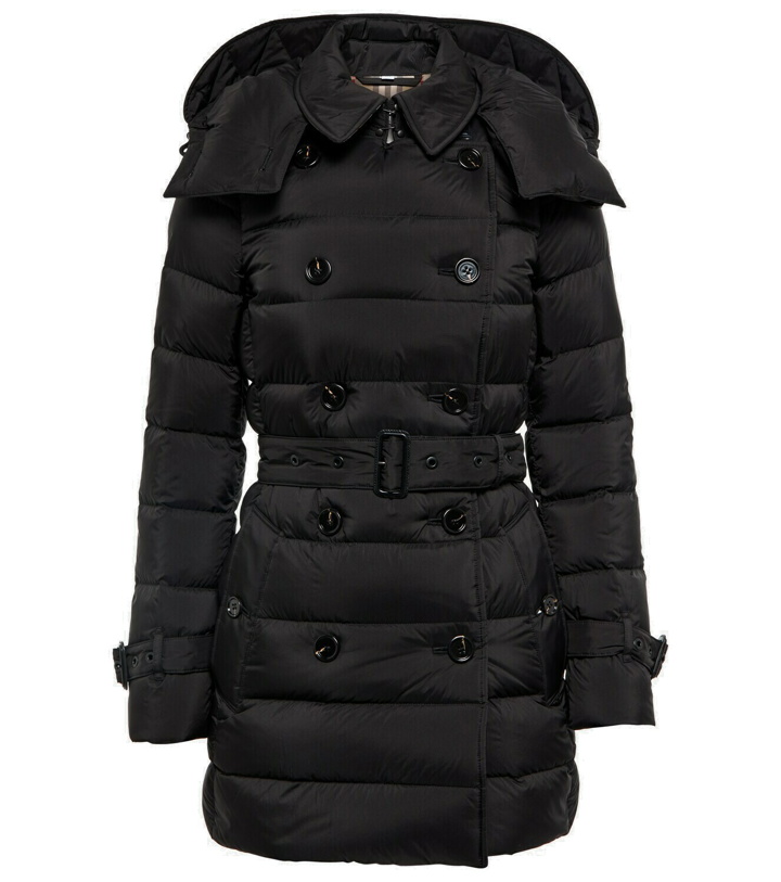 Photo: Burberry - Belted down coat