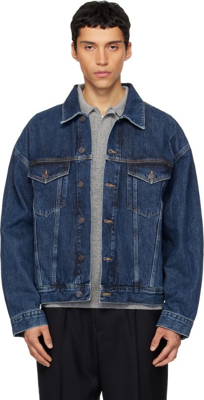 Photo: AGOLDE Navy Stefano Denim Jacket