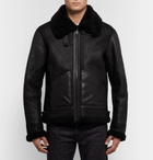 Ralph Lauren Purple Label - Shearling Jacket - Men - Black