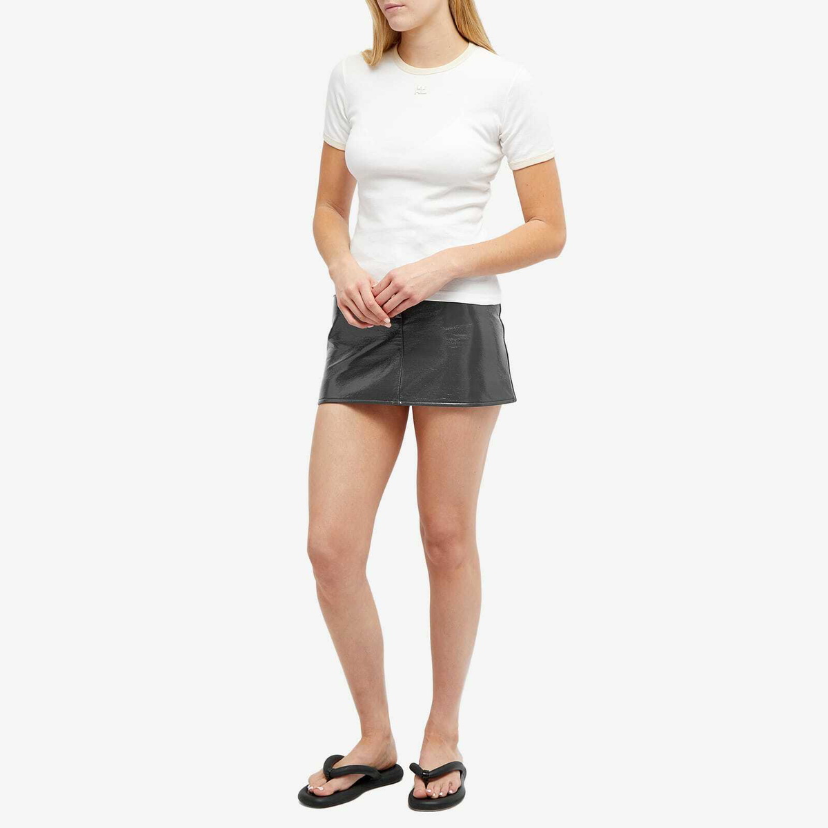 COURREGES - Woman - White - T-shirt
