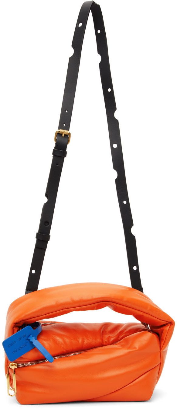 Off-White Orange Pump Pouch Bag