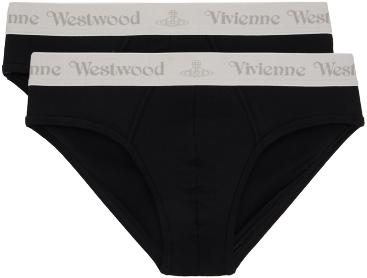Photo: Vivienne Westwood Two-Pack Black Briefs