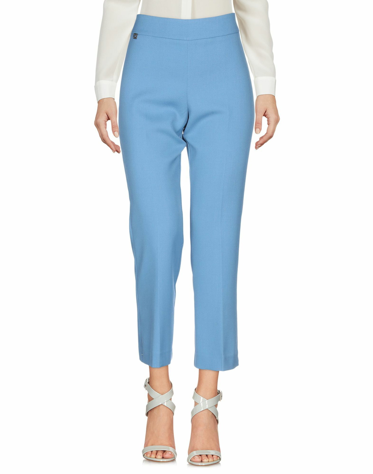 Manila Grace Womens Pants Azure