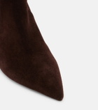 Paris Texas Stiletto suede knee-high boots