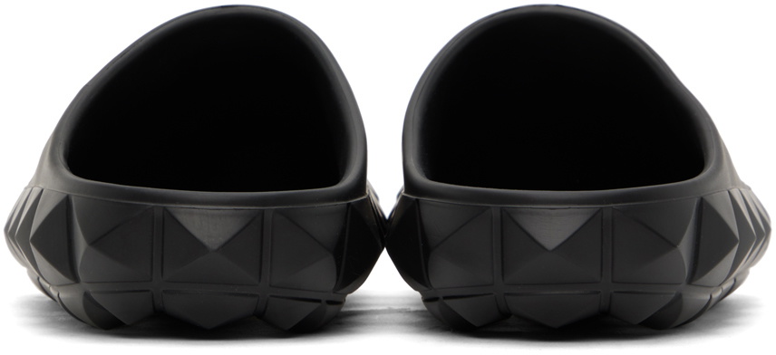 Brand New Valentino Garavani Black Roman Stud Turtle Clogs Valentino Garavani Black Roman Stud Turtle Clogs Valentino  main image 4