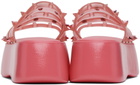 Jean Paul Gaultier Pink Melissa Edition Becky Punk Love Sandals